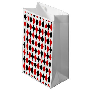 Mini Argyle Pattern Box Bag