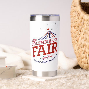 Red White Blue 250 Insulated Mug Tumbler