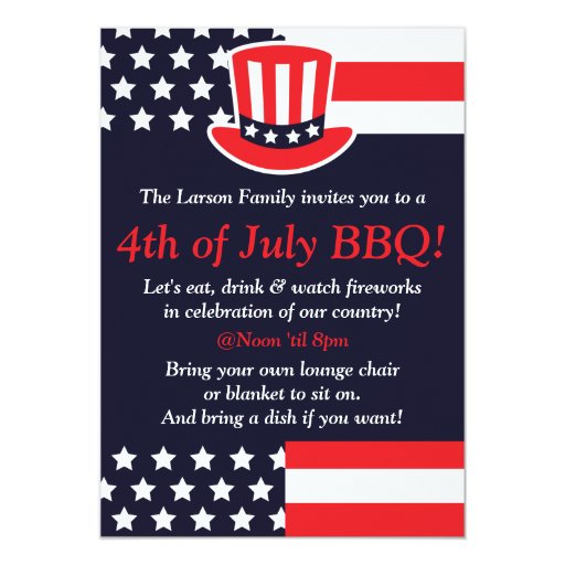 July 4 Invitations 9