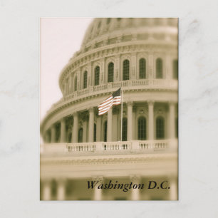 Red, White & Blue and the Capitol Postcard