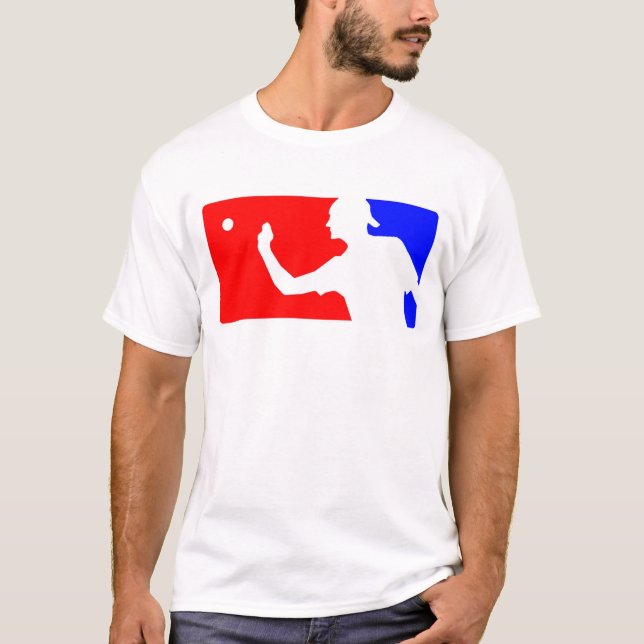 Red, White & Blue Beer Pong Shirt (Front)