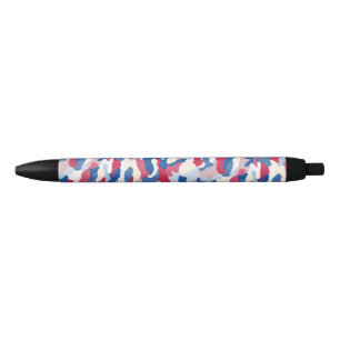 Red White & Blue Camouflage Pen