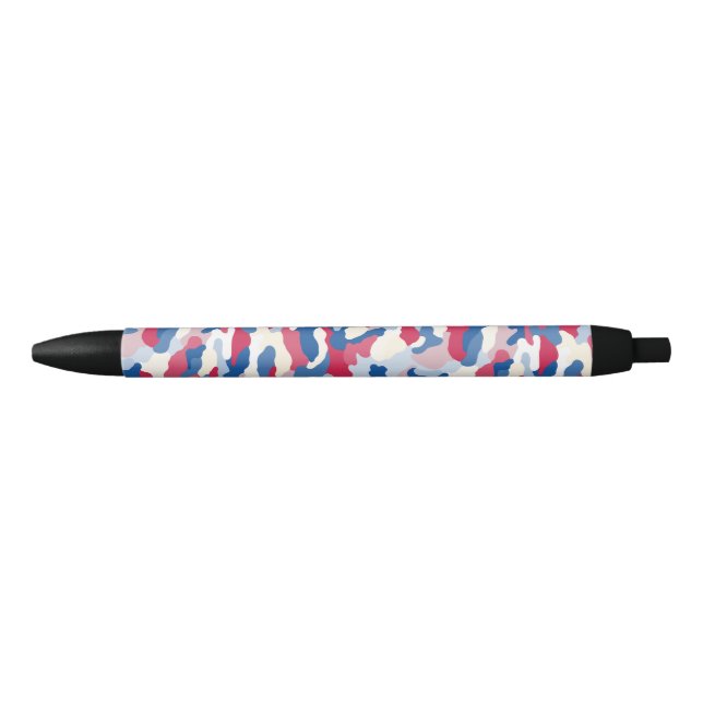 Red White & Blue Camouflage Pen (Front)