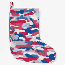 Red White & Blue Camouflage