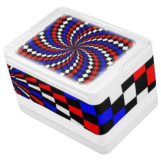 Red White And Blue Igloo Coolers | Red White And Blue Cooler Designs