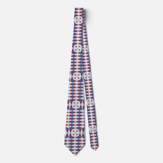 Red, White, & Blue Diamonds Tie