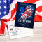 Red, White, Blue Fireworks 4th Of July Invitation