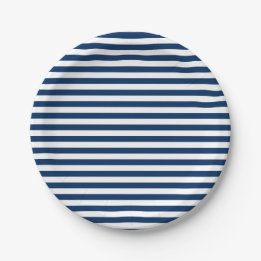 Red White & Blue Fun Patriotic Celebration Paper Plates