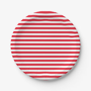 Red White & Blue Fun Patriotic Celebration Paper Plates