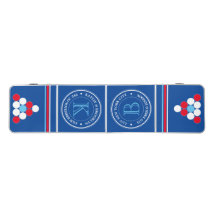 Red White Blue Logo Monogram Ten-Cup Any Color