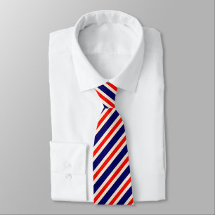 Red White Blue Neck Tie