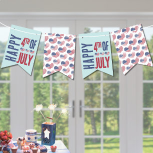 Red White Blue Patriotic American Flag 4th Of July