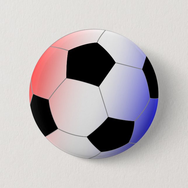 Red, White, & Blue Pinback Button (Front)