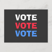 Red White Blue Political Vote Election Campaign