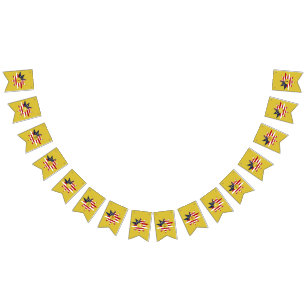 Red White Blue Star Bunting Flags