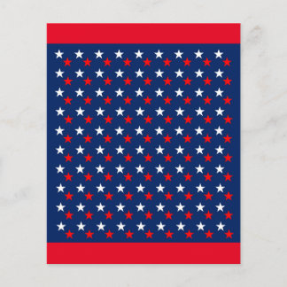 RED WHITE BLUE STARS PATTERN BACKGROUNDS WALLPAPER FLYER