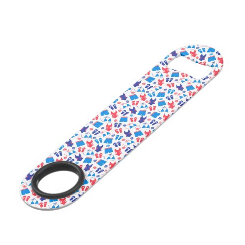 Red White Blue Swimsuits   Flip Flops Summer Bar Key