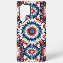 Red, White & Blue Tie-dye