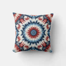 Red, White & Blue Tie-dye
