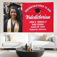 Red White Blue Valedictorian Graduation Party