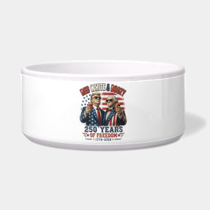Red White Boozy Trump George Washington 250 Bowl