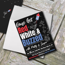 Red, White & Buzzed – Adult 4th of July Party
