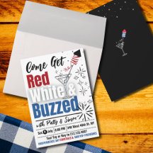 Red, White & Buzzed – Adult 4th of July Party