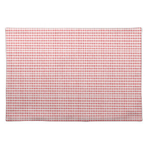 Red & White Checkered Kitchen Towel Cloth Placemat