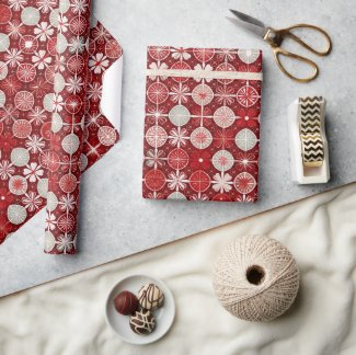 Red White Christmas Candy Pattern#13 ID1009