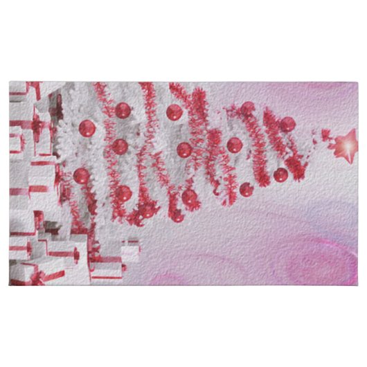 Red & White Christmas Chocolate Box (Front)