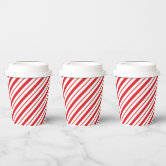 Hot Chocolate & Christmas Whimsical Holiday Paper Cups, Zazzle in 2023