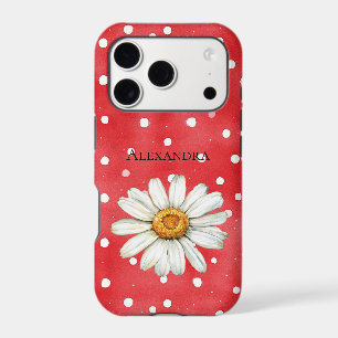 Red White Dots Strawberries Teddy Bear iPhone 17 Pro Case