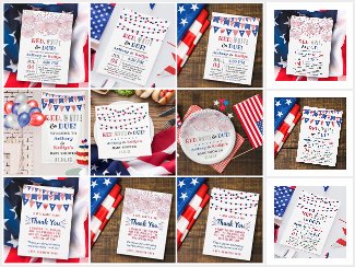 Red, White & Due! 4th Of July Baby Shower