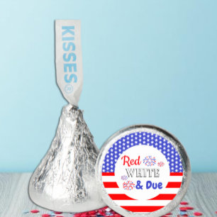 Red White & Due Baby Shower Hershey®'s Kisses®