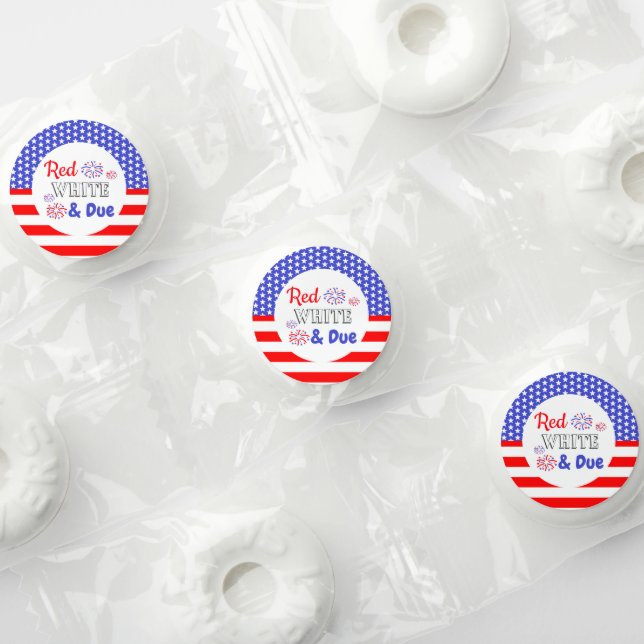 Red White & Due Baby Shower Life Saver® Mints (Assorted)