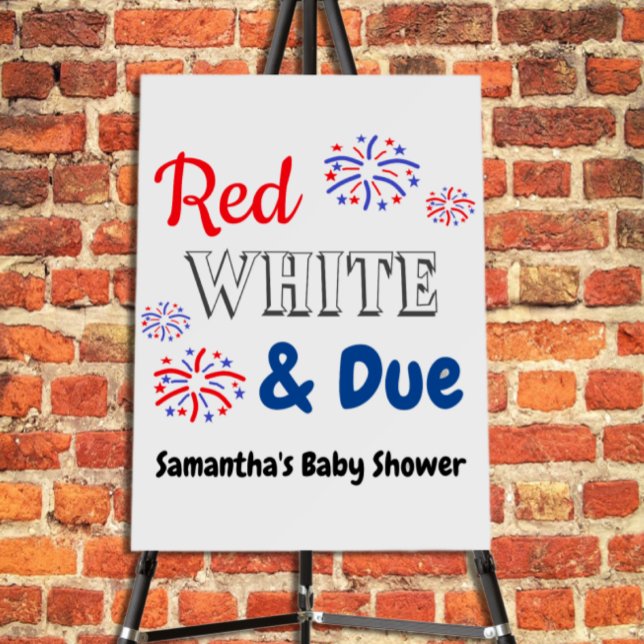 Red White & Due Foam Board (Creator Uploaded)