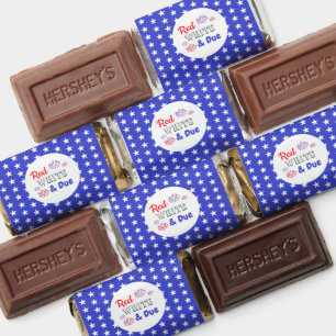 Red White & Due Hershey's Miniatures
