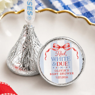 Red White & Due Kisses Stickers Hershey®'s Kisses®