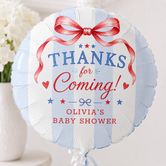 Red White & Due Small Balloon