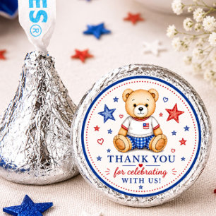Red White & Due Thank You Kisses Hershey®'s Kisses®