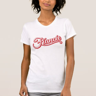 Red & White Fiancée T-shirt