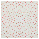 Red White &amp; Green Florals Fabric