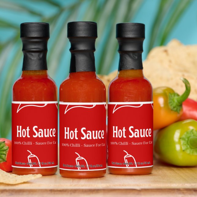 Red White Hot Chilli Sauce (Multi)
