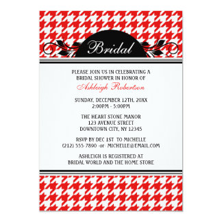 Houndstooth Wedding Invitations 5