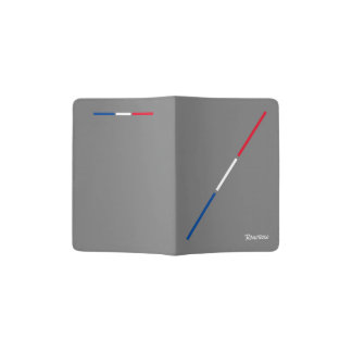 Red-white passport protector rainbow passport holder