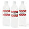 Red White Polka Dot Birthday Water Bottle Label