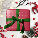 Red White Polka Dot Holidays Christmas  Wrapping Paper<br><div class="desc">Red White Polka Dot Holidays Christmas Wrapping Paper</div>