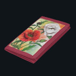 Red White Poppies Trifold Wallet Flowers<br><div class="desc">Wallets with Red White Poppies - Painting - Choose / Add Your Unique Text - Name / Color / Font / Size / Elements - Image - Make Your Special Gift - Resize and move or remove and add elements / text with customization tool ! Painting and Design by MIGNED....</div>