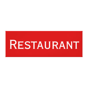restaurant word art wall