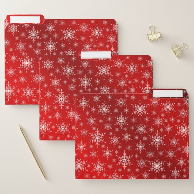 red,white,star, stars, Christmas + Sample, colored File Folder (Set)